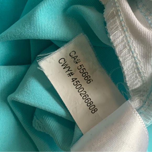 LPGA Turquoise and White Polo Shirt Women’s Small Callaway LPGA Golf Shirt - Picture 5 of 9